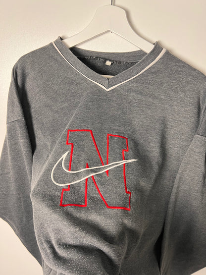 Vintage Nike Embroidered Big Logo Crewneck