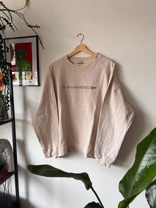 90s Nike Embroidered Center Logo Crewneck Sweatshirt – Large