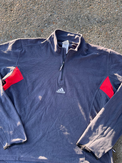 90s Adidas Chest Center Logo Fleece – Large