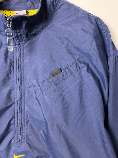 Vintage Nike 1/4 Runner Zip Up Anorak Jacket - Large