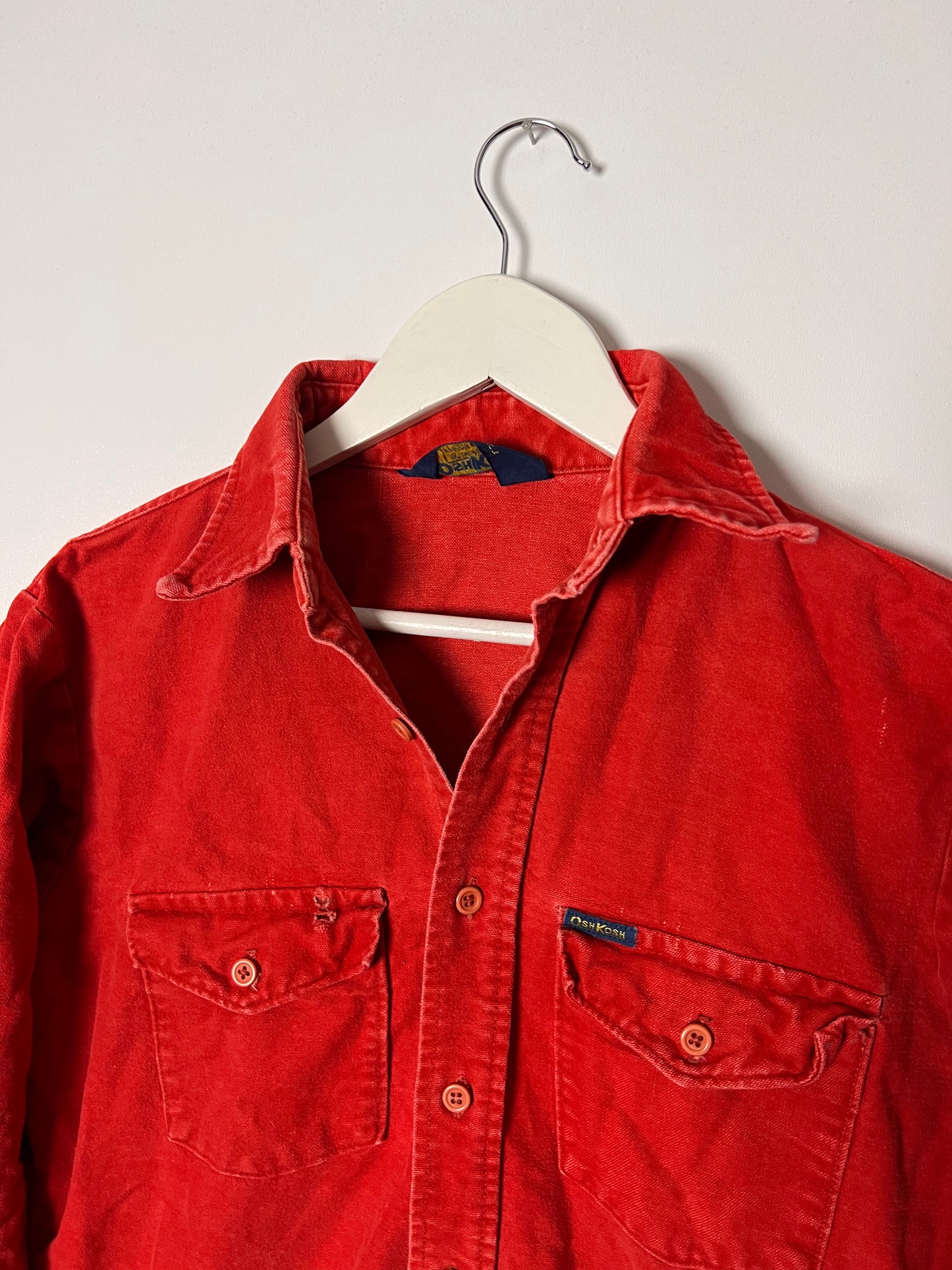 90s OshKosh Thick Cotton Work Shirt – Small