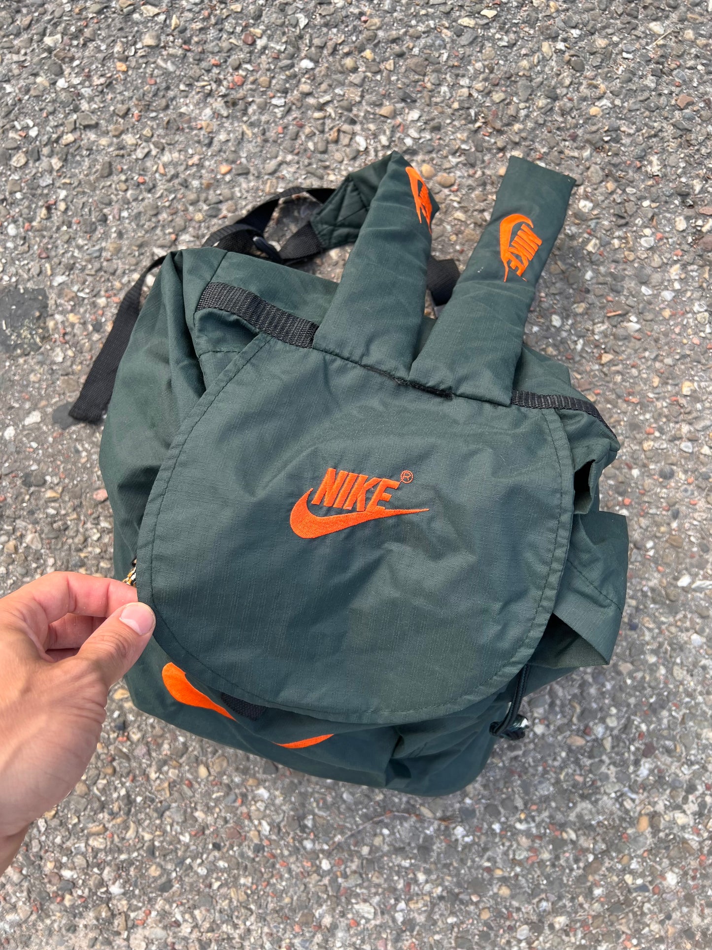 90's Nike Big Swoosh Backpack – Medium