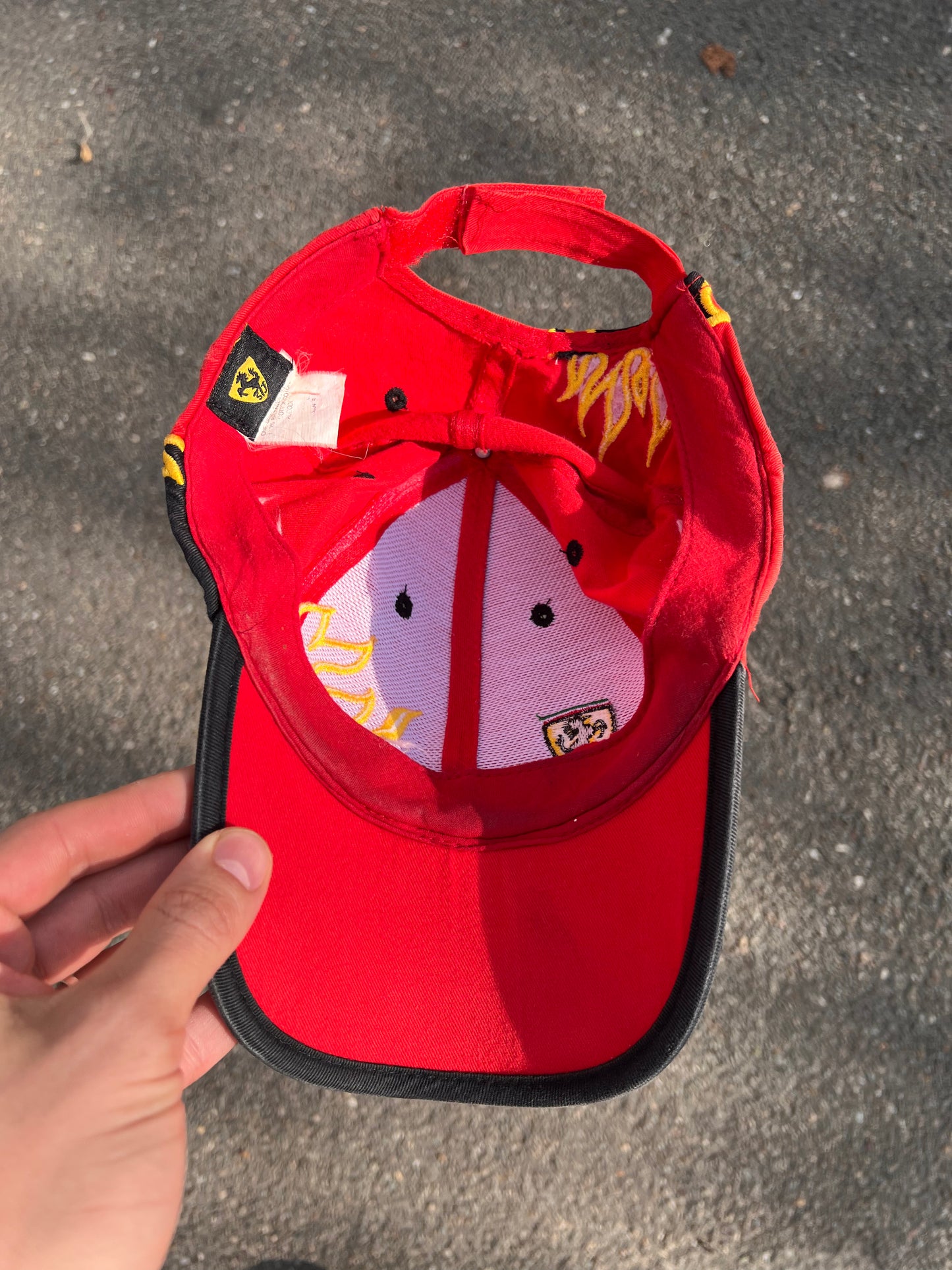 90's Ferrari Flames Cap – One Size