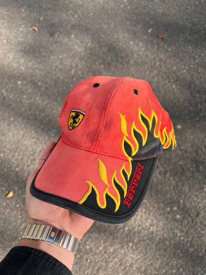 90's Ferrari Flames Cap – One Size