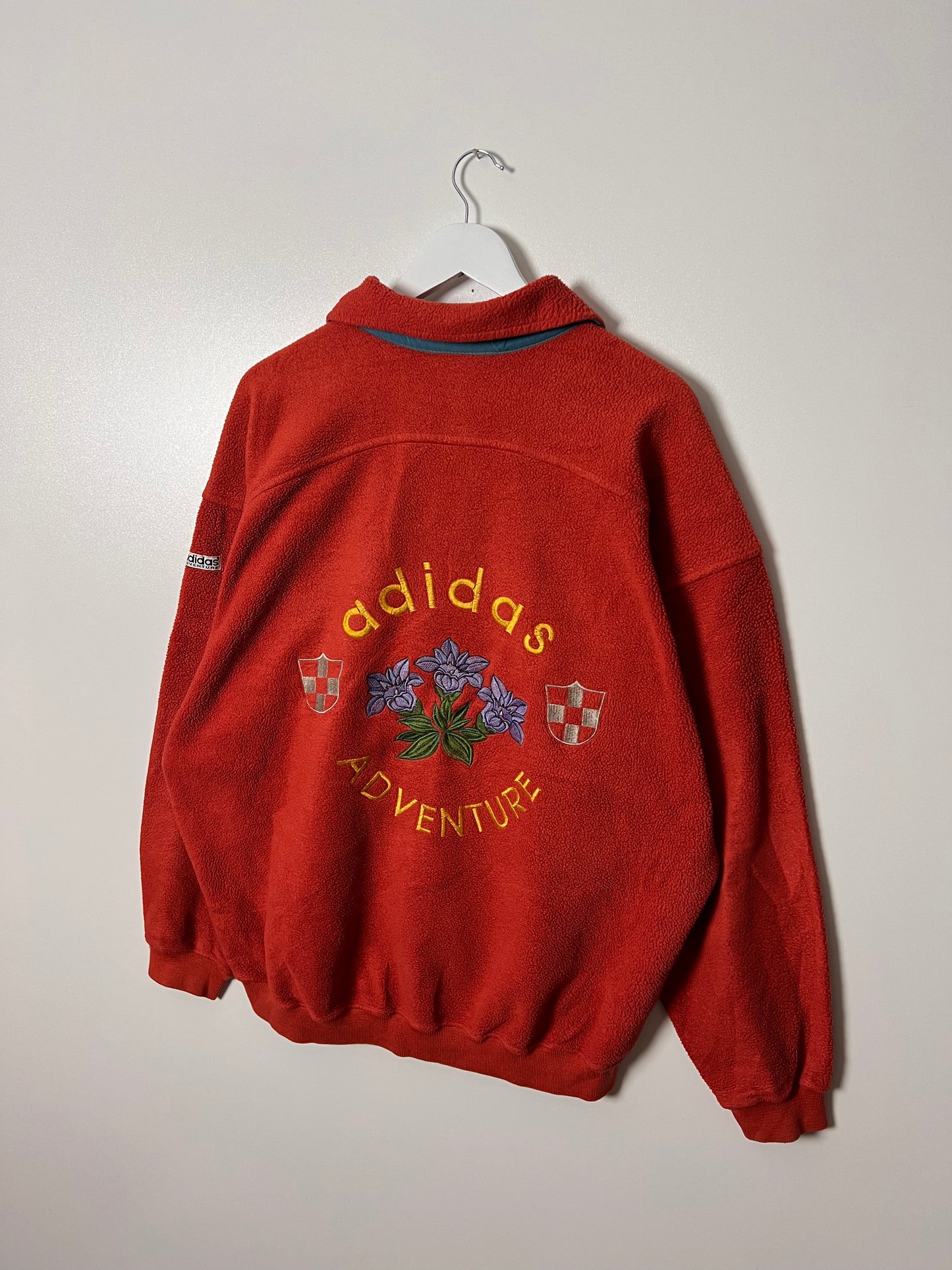90's Adidas Adidas Adventures Fleece – Large