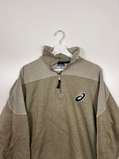 Asics 1/4 Zip Up Sweater - Medium