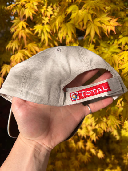 2000s Dakar Total Embroidered Cap Beige – One Size