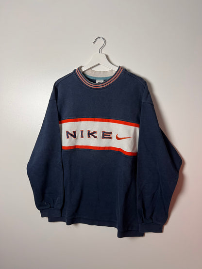 Nike Big Logo Crewneck Sweater - Large