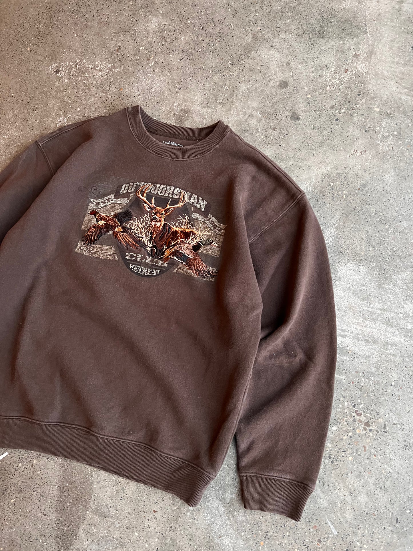 00s Croft & Barrow Outdoorsman Club Crewneck – Small