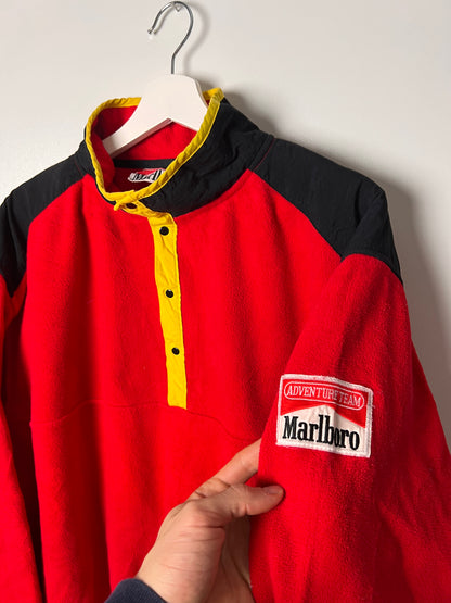 Marlboro Adventure Team 1/4 Button Up Fleece - Large