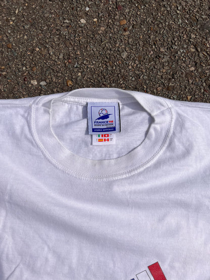 90's Adidas France 98 World Cup T-shirt – XSmall