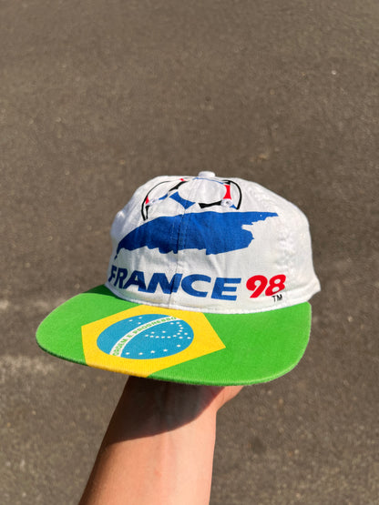 90's Brazil France 98 Cap – One Size