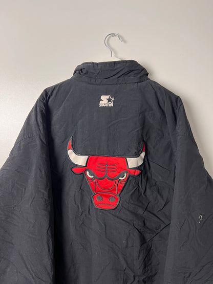 Starter Chicago Bulls Puffer Jacket - Large