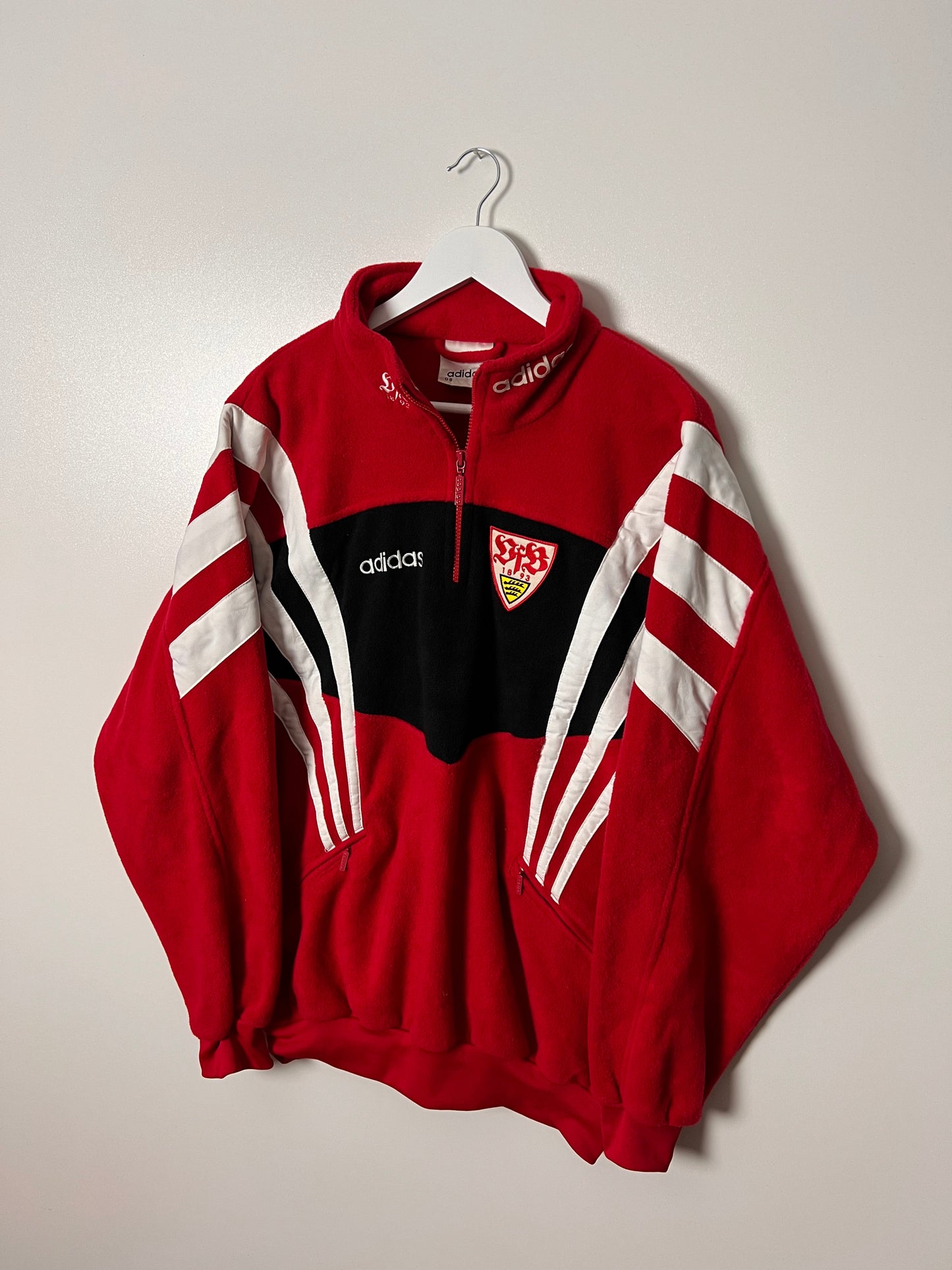 90's Adidas VfB Stuttgart Fleece – Large