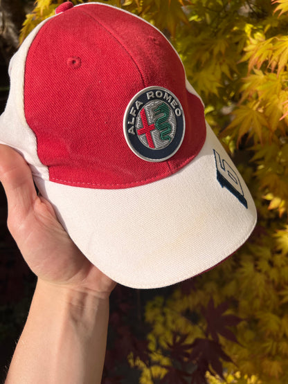 2000s Alfa Romeo Sauber F1 Team Racing Cap Red – One Size