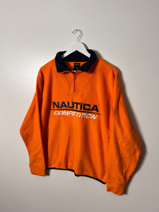 00's Nautica Competition Big Logo Fleece – Medium
