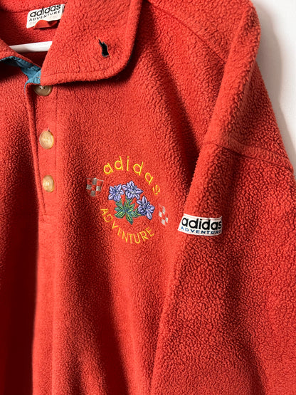 90's Adidas Adidas Adventures Fleece – Large