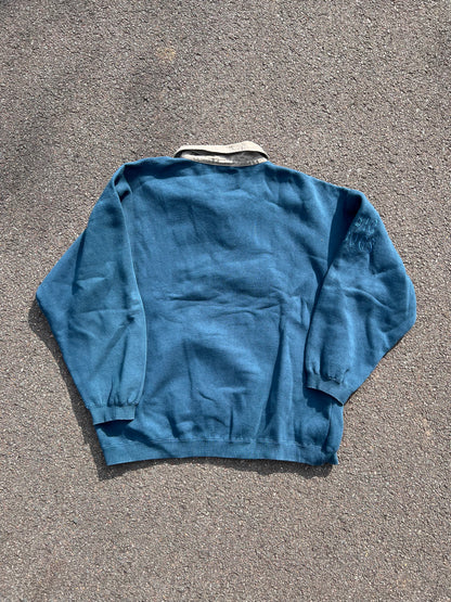 90's Big Dogs Longsleeve Rugby Polo – Large