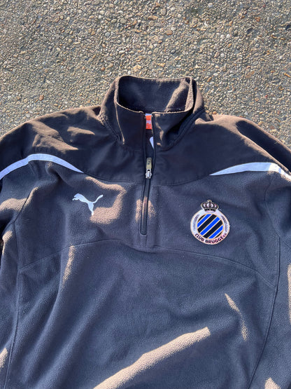 2000s Puma Club Brugge 1/4 Zip Up Fleece – Medium