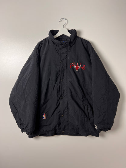 Starter Chicago Bulls Puffer Jacket - Large