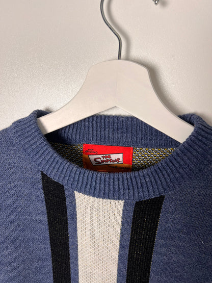 Vintage 100% Bart Simpson Knit Crewneck Sweater