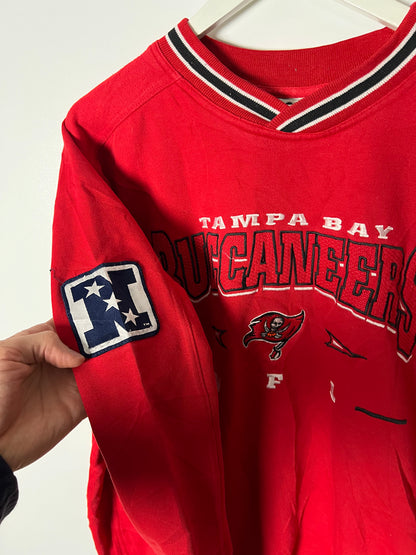 90s Lee Sport Tampa Bay Buccaneers Embroidered NFL Sweatshirt – XLarge