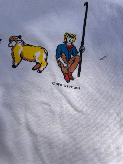 90's Hanes New Zealand T-Shirt – Large