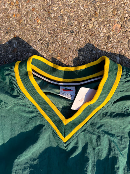 90s Nke V-Neck Center Swoosh Anorak Jacket – Large