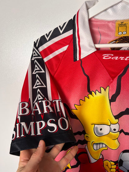 Vintage Bart Simpson Football Shirt - Small