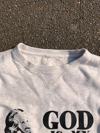God is my co-pilot Sweatshirt – Small