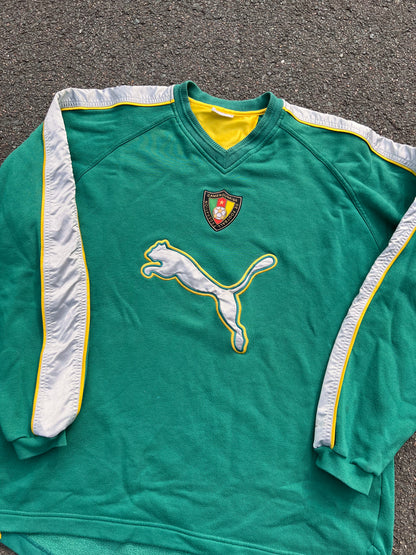 90's Puma Cameroon Big Logo Sweatshirt – XLarge