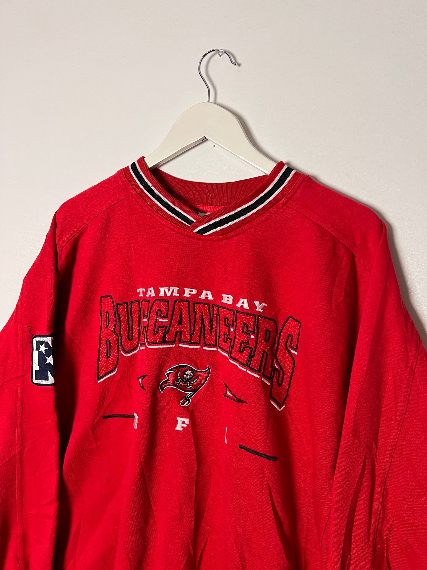 90s Lee Sport Tampa Bay Buccaneers Embroidered NFL Sweatshirt – XLarge