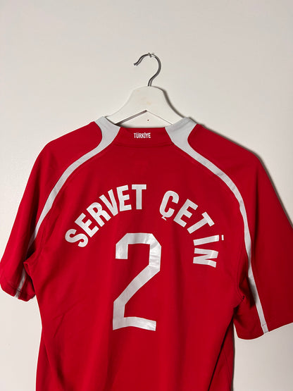 2000s Nike Turkey Servet Çetin Home Football Jersey – Medium