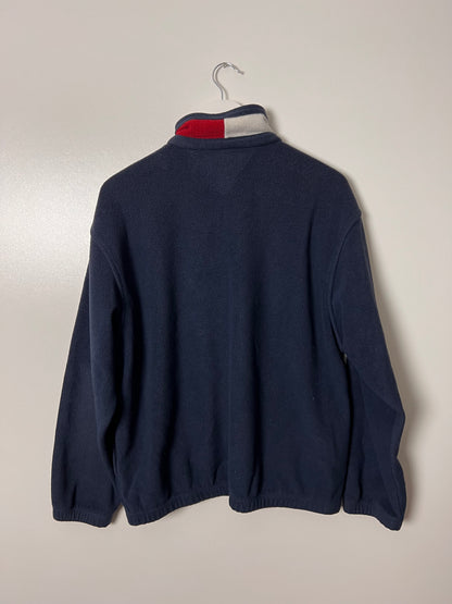 90's Tommy Hilfiger Big Logo Spellout Fleece – Medium