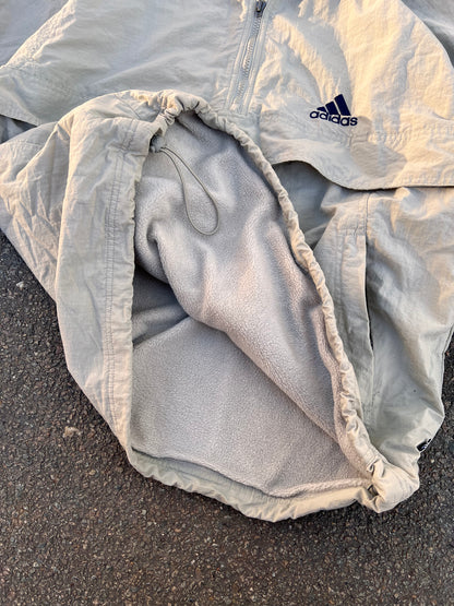 90's Adidas Fleece Lined Jacket Anorak – Large