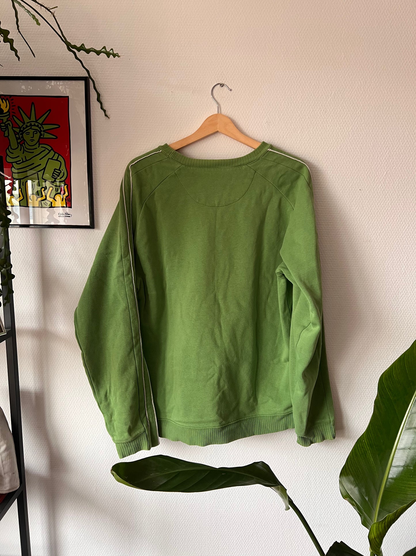 90s Nike Big Swoosh Logo Crewneck Sweatshirt – Medium