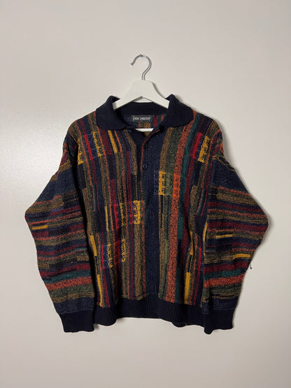 00's Enzo Lorenzo Multicolor Sweater – Medium