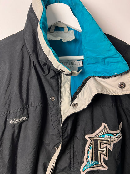 Florida Marlins Columbia MLB Lightweight Jacket - Large