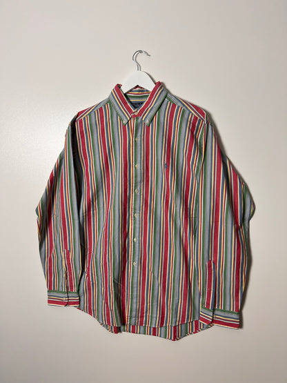 Ralph Lauren Multicolor Striped 90's Shirt – Large