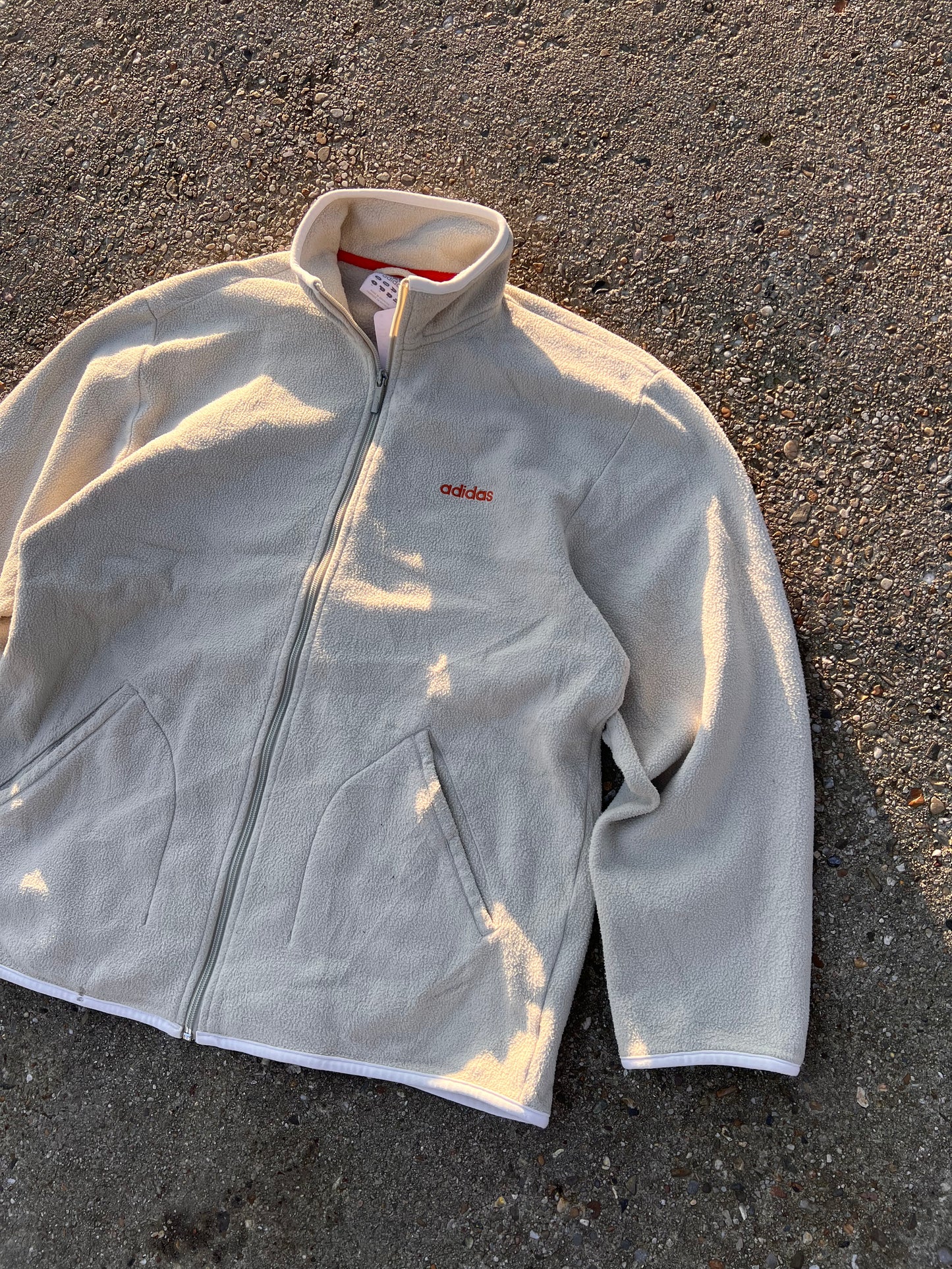 90s Adidas Full Zip Classic Fleece – Medium