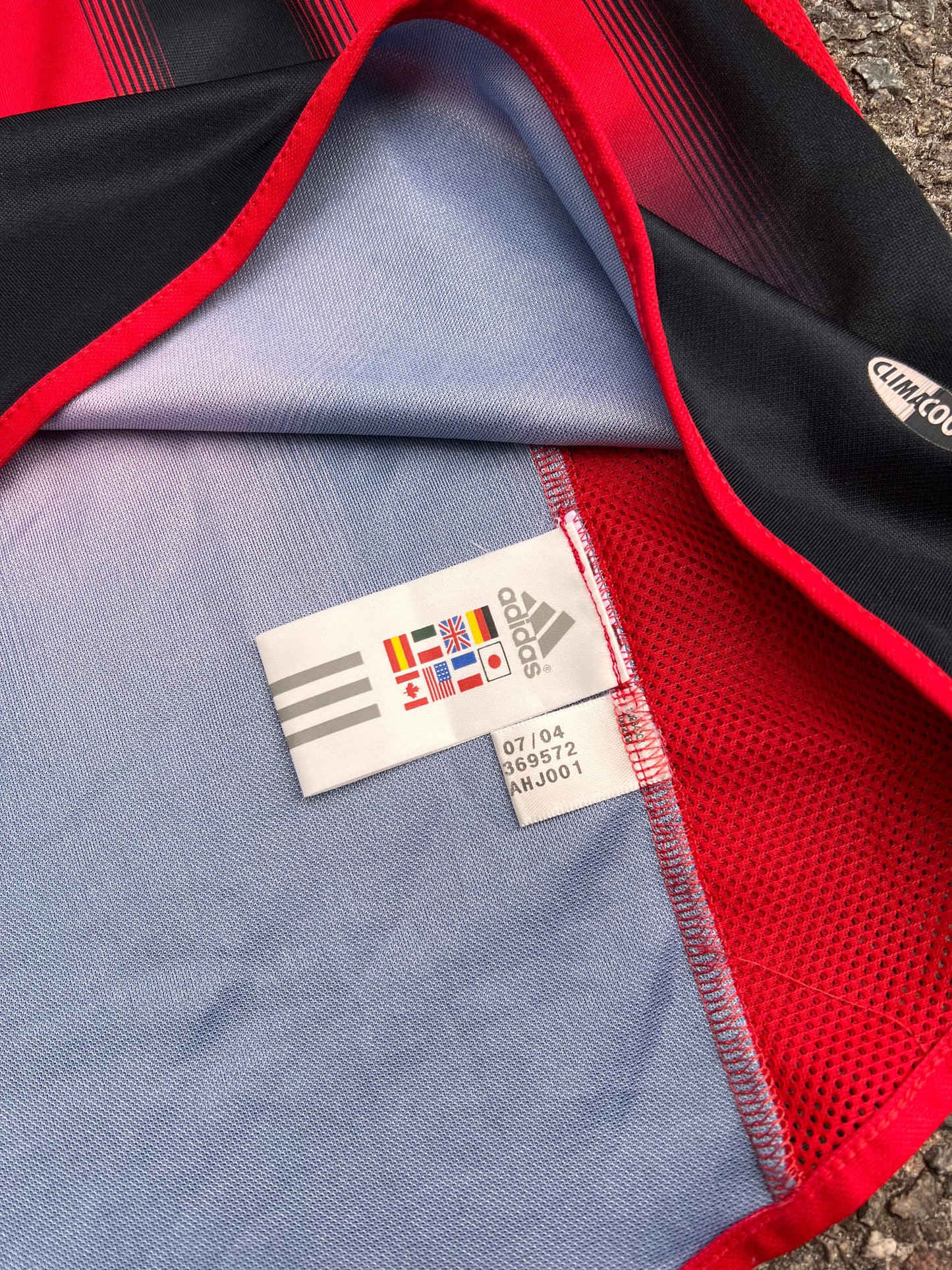 00's Adidas AC Milan Jersey – Medium