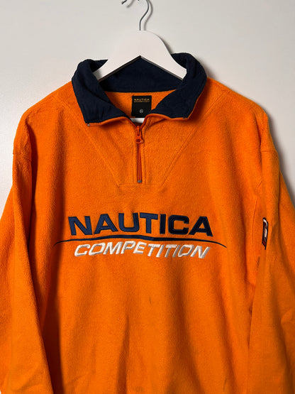00's Nautica Competition Big Logo Fleece – Medium