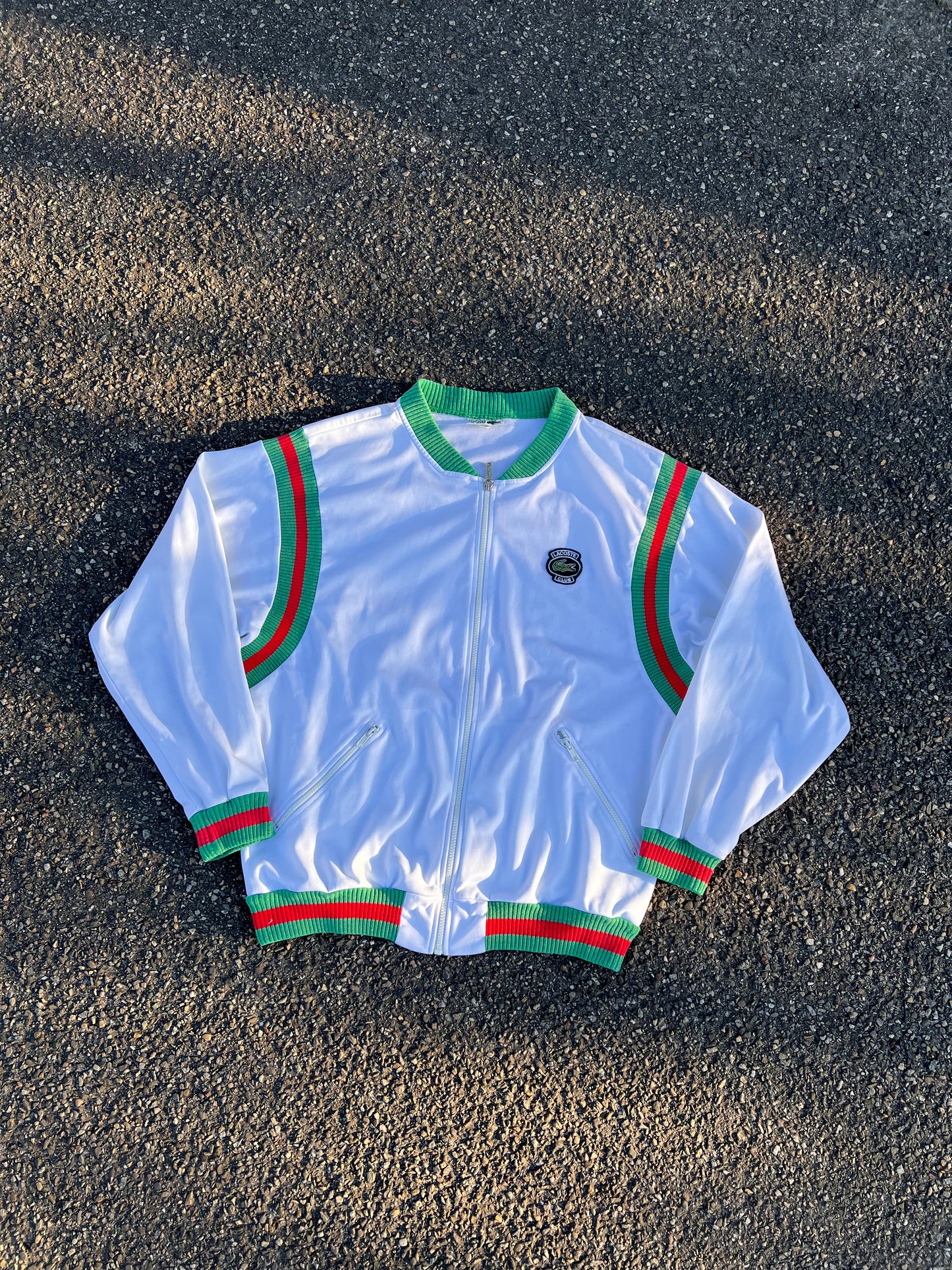 Lacoste 90's Tennis Zip-Up Jacket – Large
