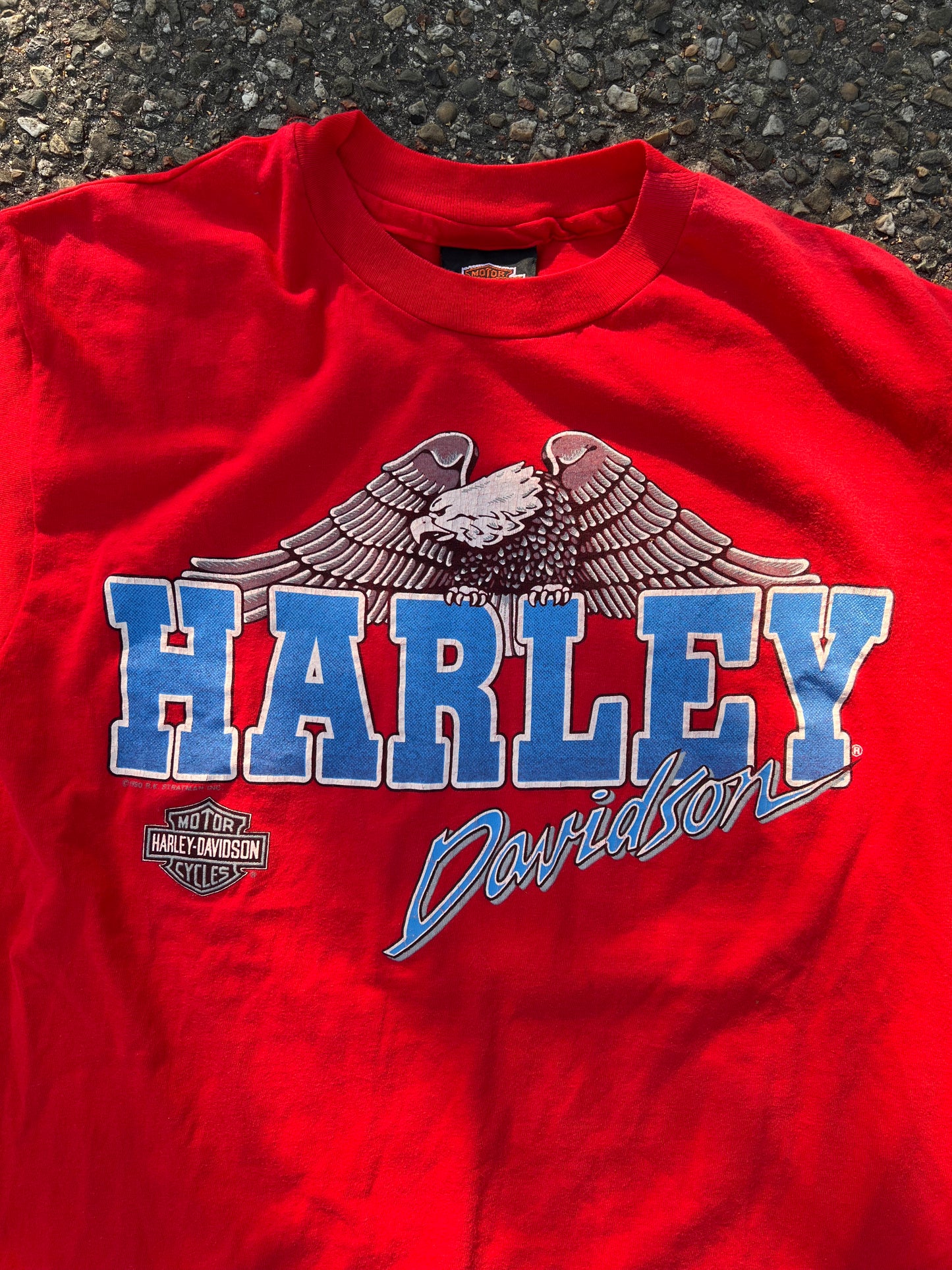 90's Harley Davidson Eagle T-Shirt – Large