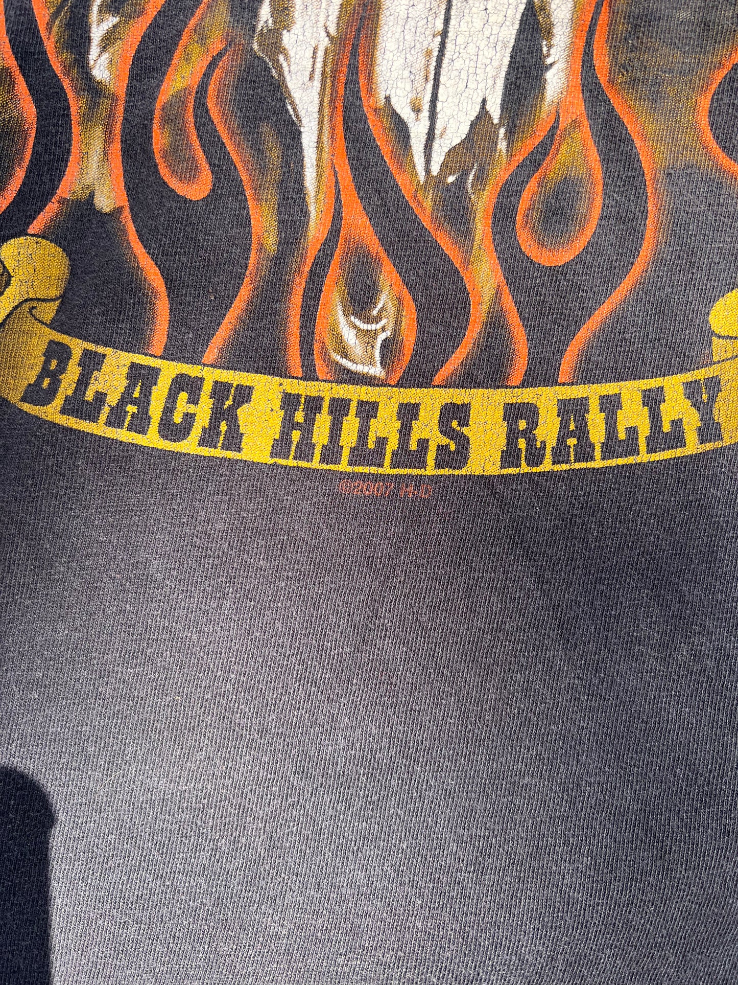 00's Harley Davidson Flames Longsleeve – XLarge