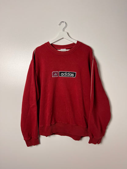 Adidas Box Logo Crewneck Sweater - XLarge