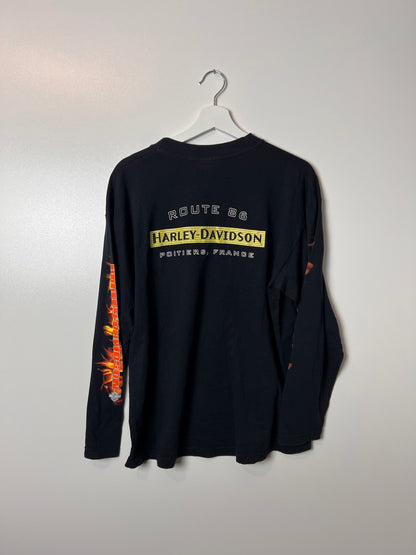 Harley Davidson Flames Longsleeve - Large