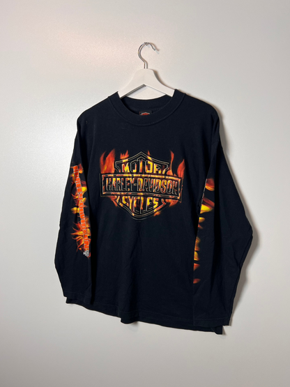 Harley Davidson Flames Longsleeve - Large