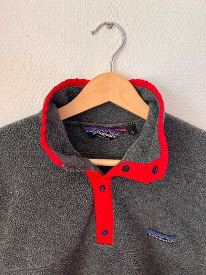 90s Patagonia 1/4 Button Up Made in USA Fleece – Small