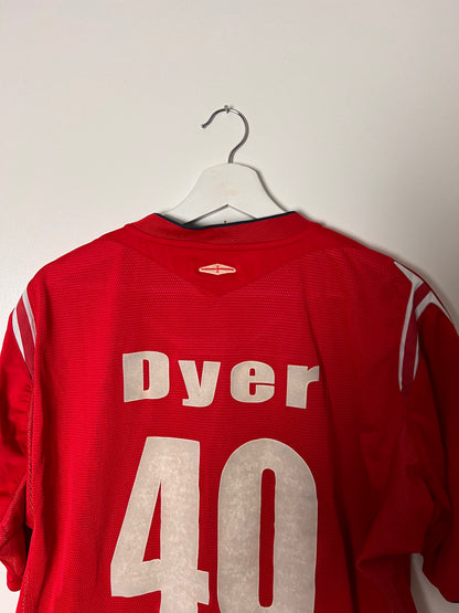 2000s Umbro England Kieron Dyer Away Football Jersey – Xlarge